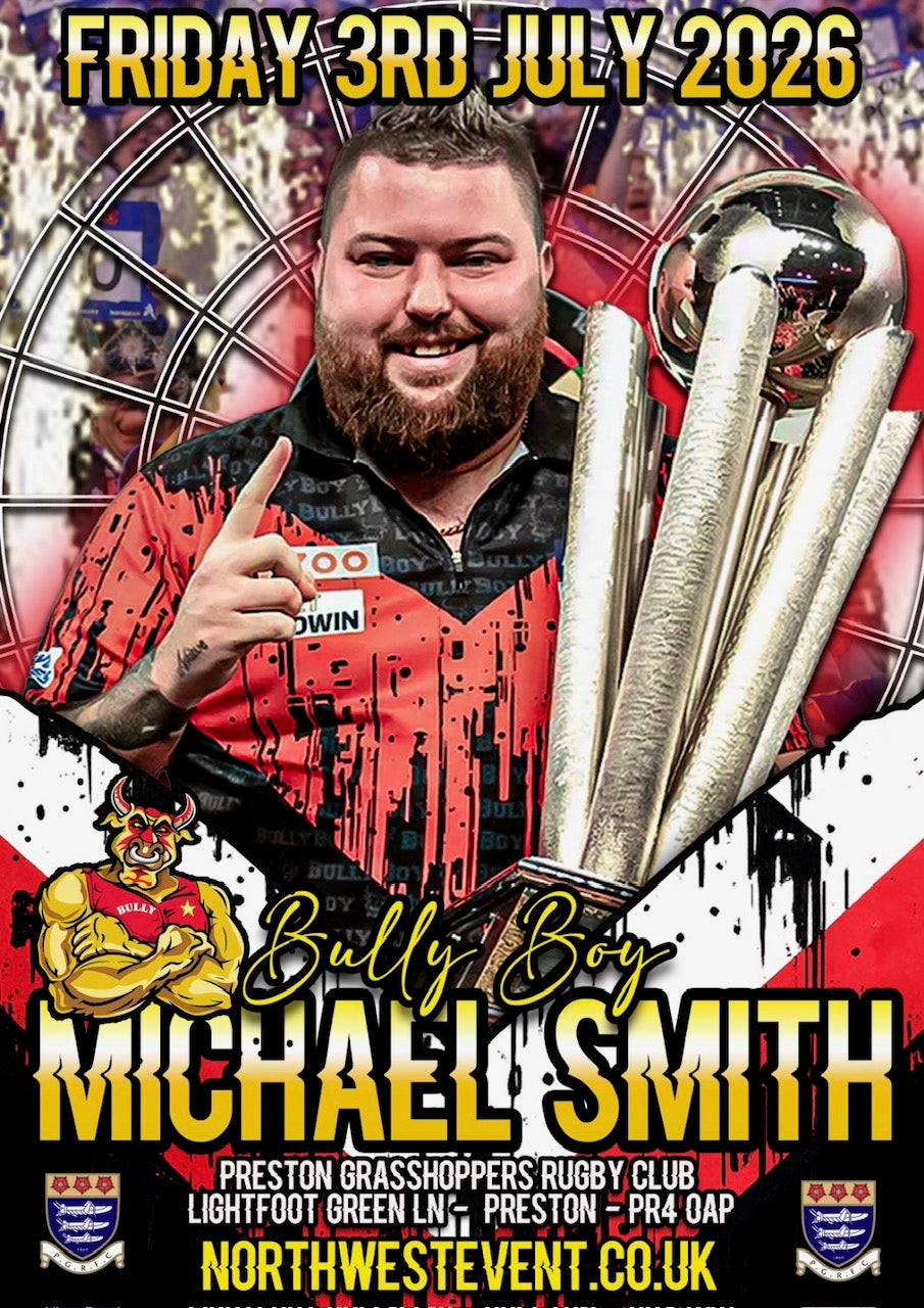 An Evening with Michael Smith - Friday 3rd July - Preston Grasshoppers