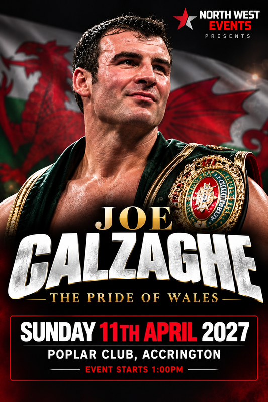 An Afternoon with Joe Calzaghe - Sunday 11th April 2027 - Accrington