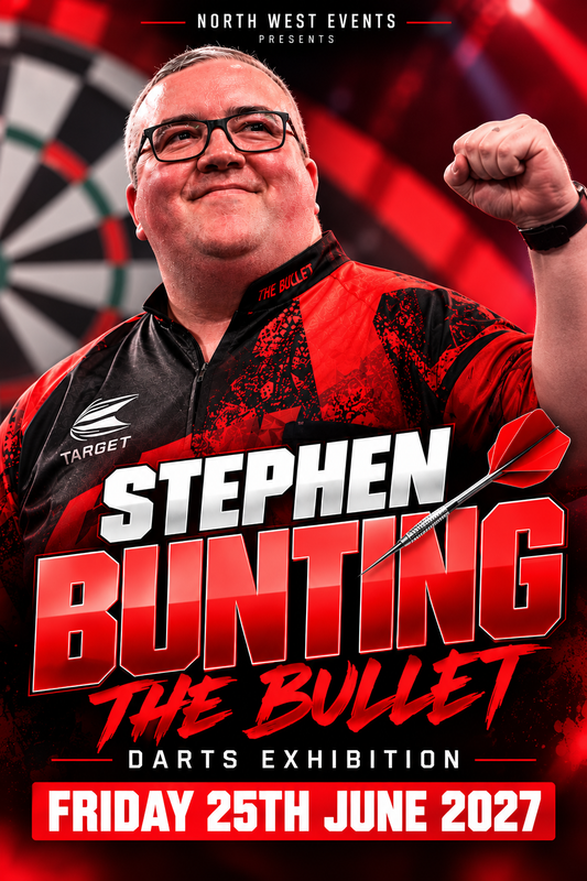 An Evening with Stephen Bunting - Lostock Hall - Friday 25th June 2027
