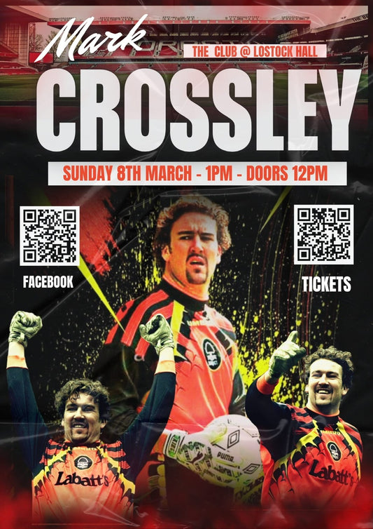 An Afternoon with Mark Crossley - Lostock Hall - Sunday 8th March 2026