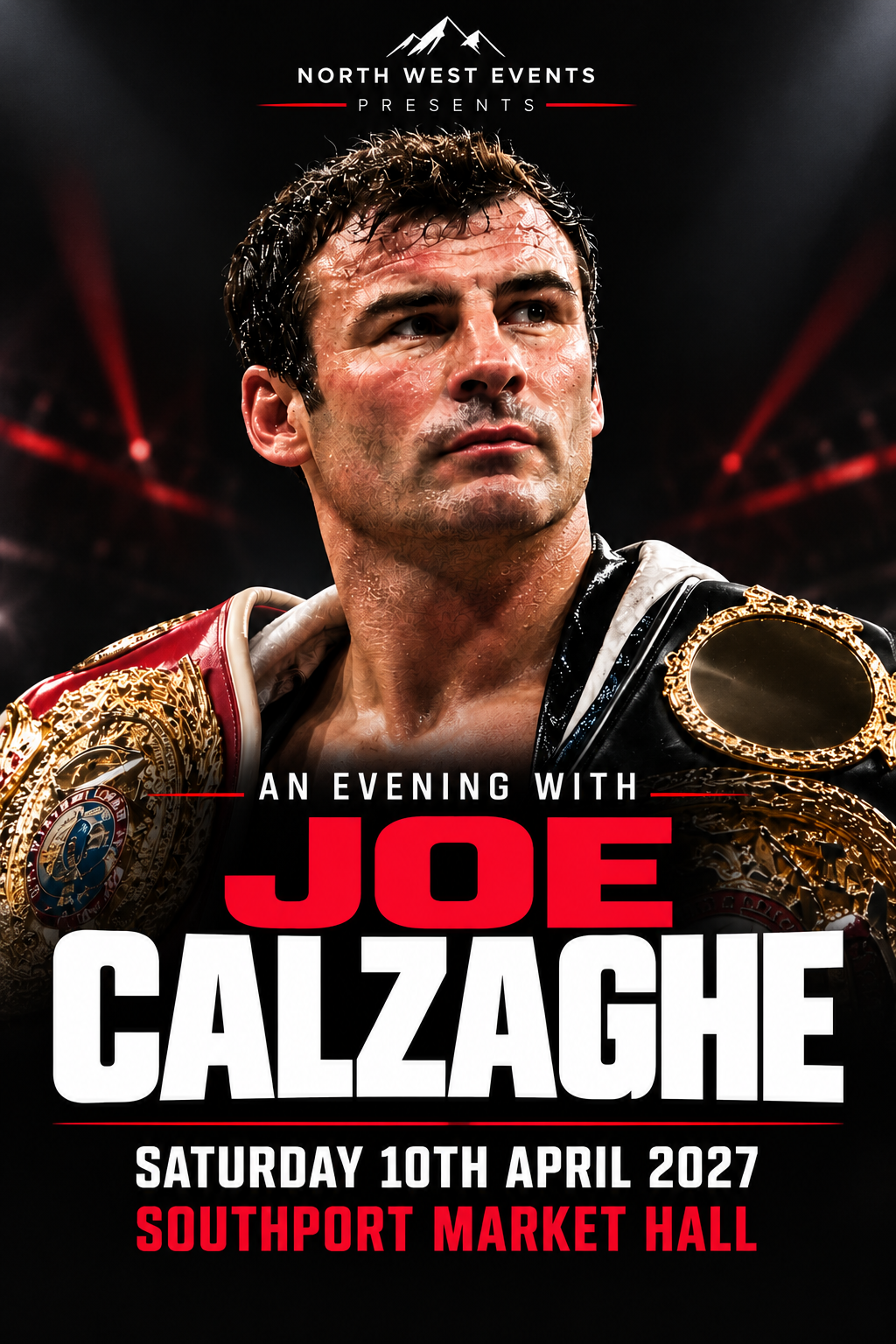 An Evening with Joe Calzaghe - Southport - Saturday 10th April 2027